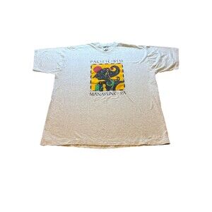 Vintage 90’s Pacific Rim Manayunk PA Single Stitched Shirt Men’s Size XL